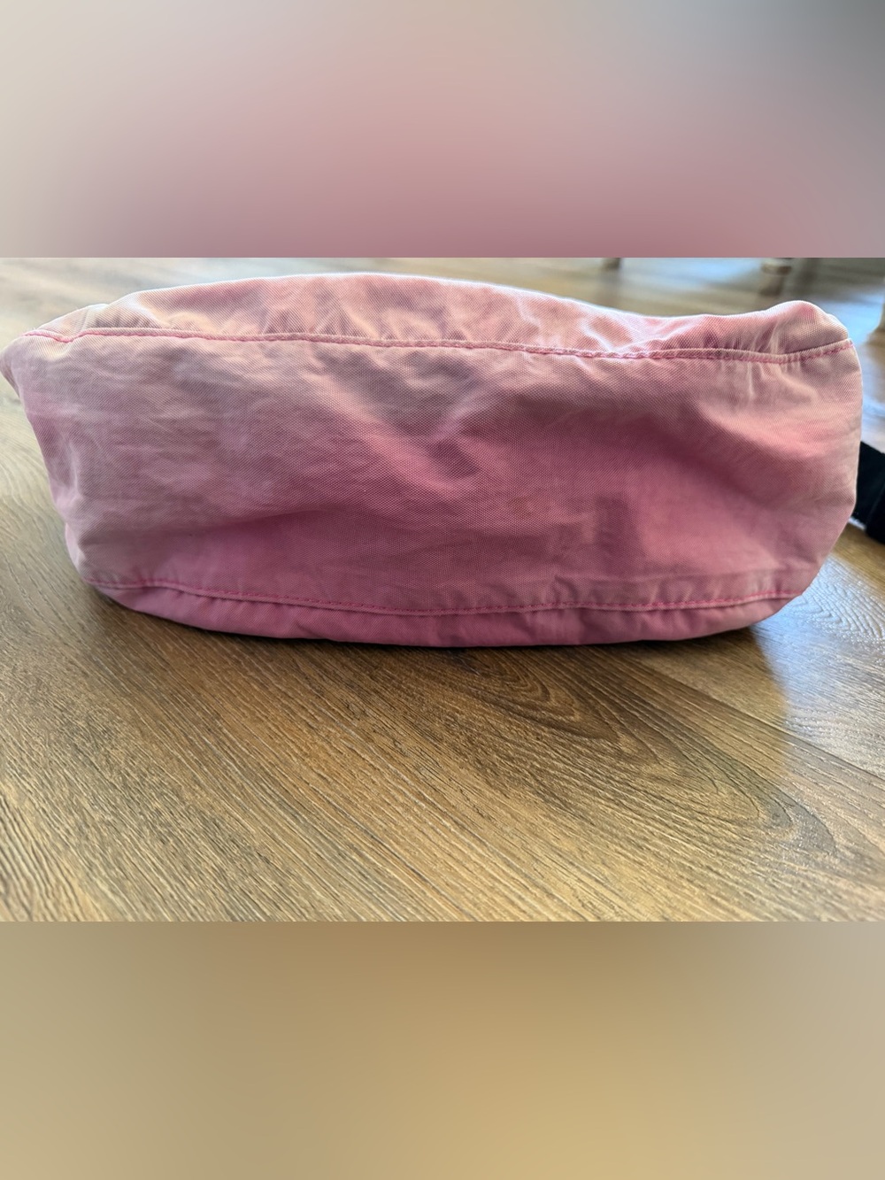 Baggu Medium Nylon Crescent Bag Pink Ombré - Picture 3 of 4